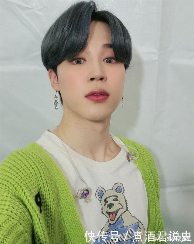 jimin|时尚杂志选出了,戴耳环很惊艳的男性偶像,BTS V的很少见