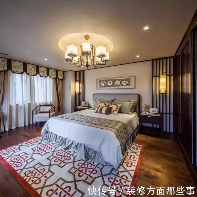 茶室|新中式别墅设计,落落大方,袅袅炊烟树外饶,一抹写意浅墨清韵