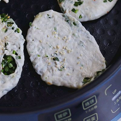 手抓饼|韭菜虾米薄饼