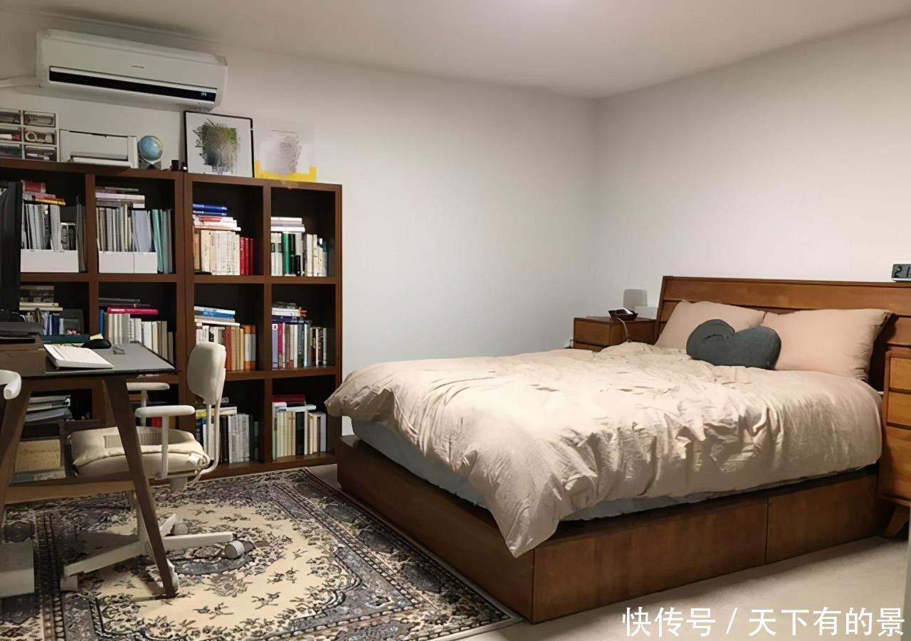 餐边柜|夫妻改造56㎡老破小,变身简约舒适的小婚房,小餐厅设计真机智!