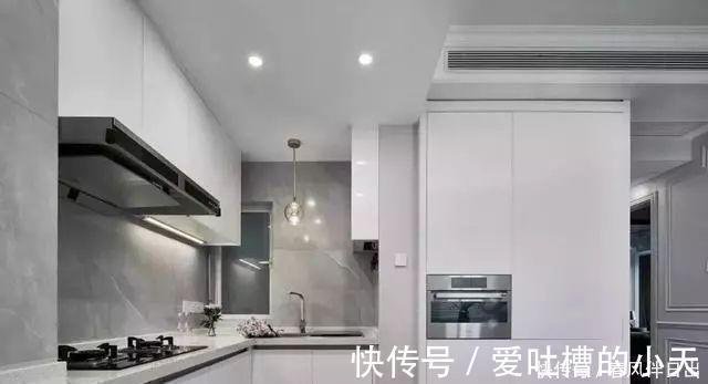 玄关柜|137平后现代风装修，轻奢大气，时尚灰白色也可以如此完美