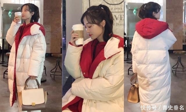 美爆|秋冬最时髦显高显瘦的穿搭法,羽绒服+阔腿裤,美爆了。
