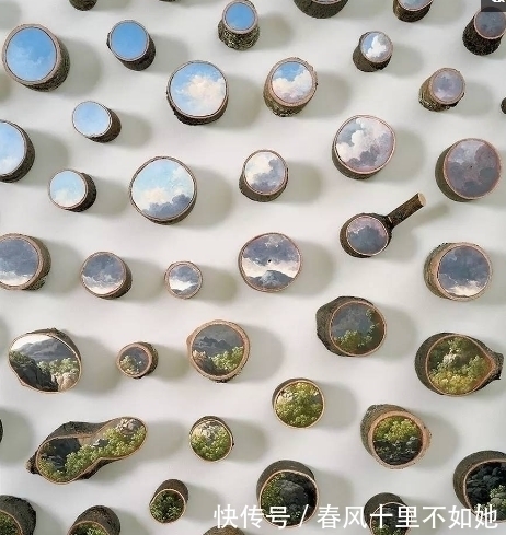 树桩$她用她的双手造出了最美的森林,大家看了她的作品都赞美不止!