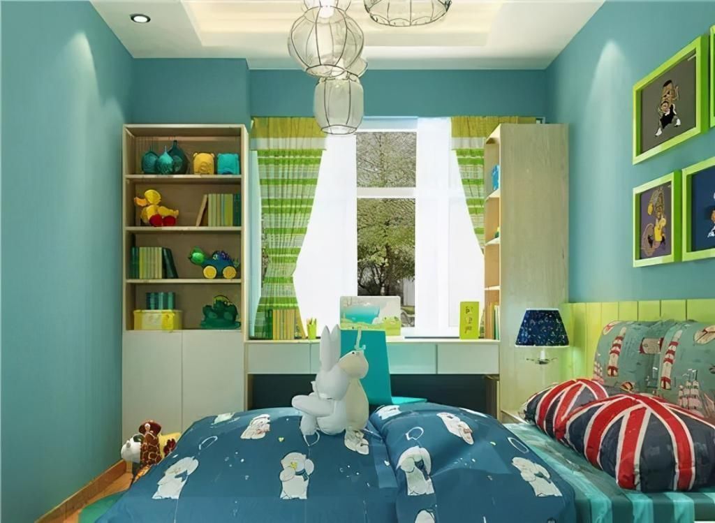 地柜|卧室飘窗空间别再浪费了,这样设计衣柜、书桌都有了,2平当4平用