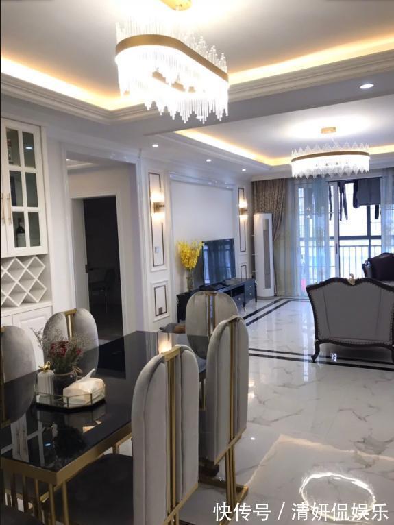 吊顶|花18万装的美式新房,刚完工就被租去当样板间了,晒晒全屋