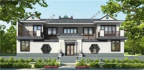 棋牌室|农村20万四合院设计图，青山绿水间，享受农村生活