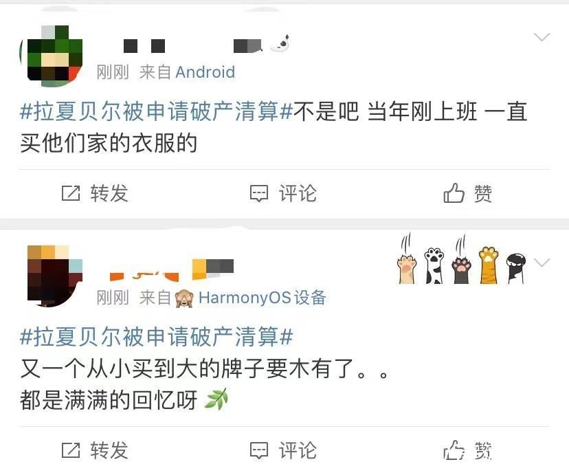 清算 知名女装品牌申请破产清算？网友：爷青结