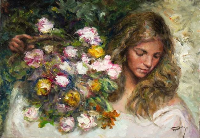 雷诺阿|独特的艺术天赋,他对色彩和纹理戏剧性的使用