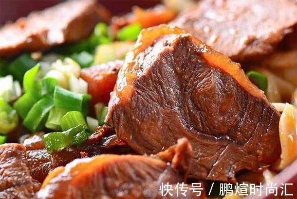 红烧牛肉|暴雨天孩子出门玩视力不好易摔倒，多吃补铁菜，长高补钙强筋健骨