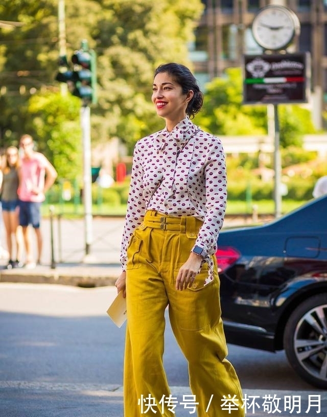 身高不足158cm的女生,穿阔腿裤熟记这3个“搭配套路”,显高显瘦