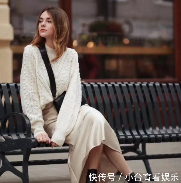 毛衣+裙子,早春的单品就要这么搭!高级感爆棚