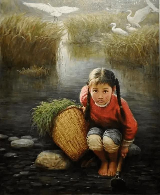 一代人|绝对硬实力,火遍全球的油画作品,承载了一代人的深刻记忆,张张感人至深~