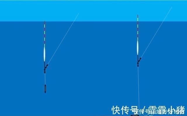 调漂方法大全:图解无子线调漂,小鱼闹窝、流水走漂,就用这方法