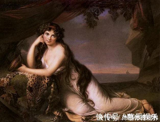 沙龙|法国18世纪著名洛可可女画家维吉·勒布伦肖像作品欣赏