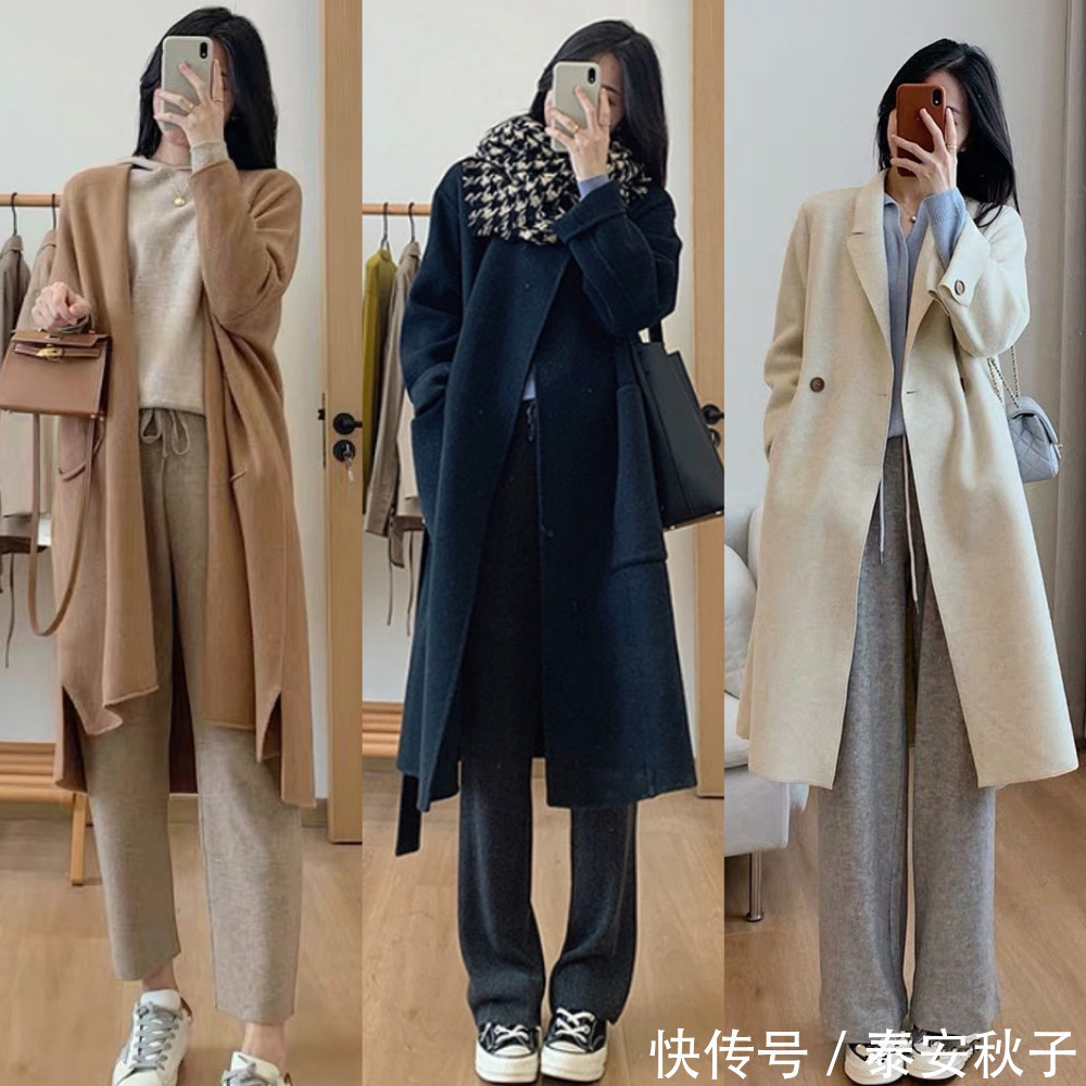 小姐姐|入冬之后,火了一种穿搭叫简约“休闲风”穿搭:舒适又文艺,好美