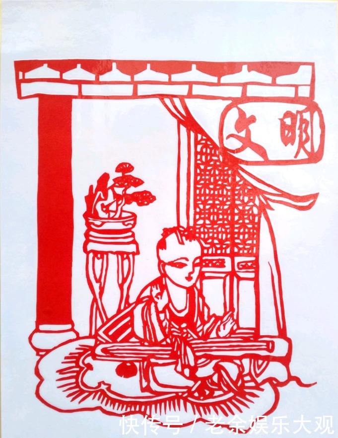 巧手|巧手“剪”出主旋律,校园“刮”起民俗风