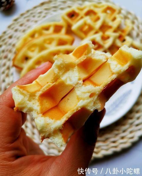 原味华夫饼|自制原味华夫饼,自己学会做法,再也不用出去买了,省钱了