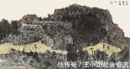 洋泾浜！80后的山水画家马明耀，“穿西装结领带”，一口“洋泾浜”