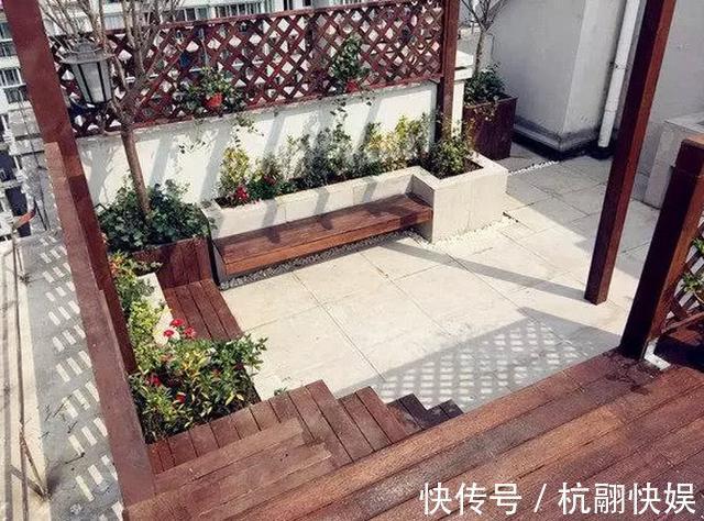 花坛|为了一个露台,老公坚持买顶楼!用20天进行大改造,原屋主后悔了