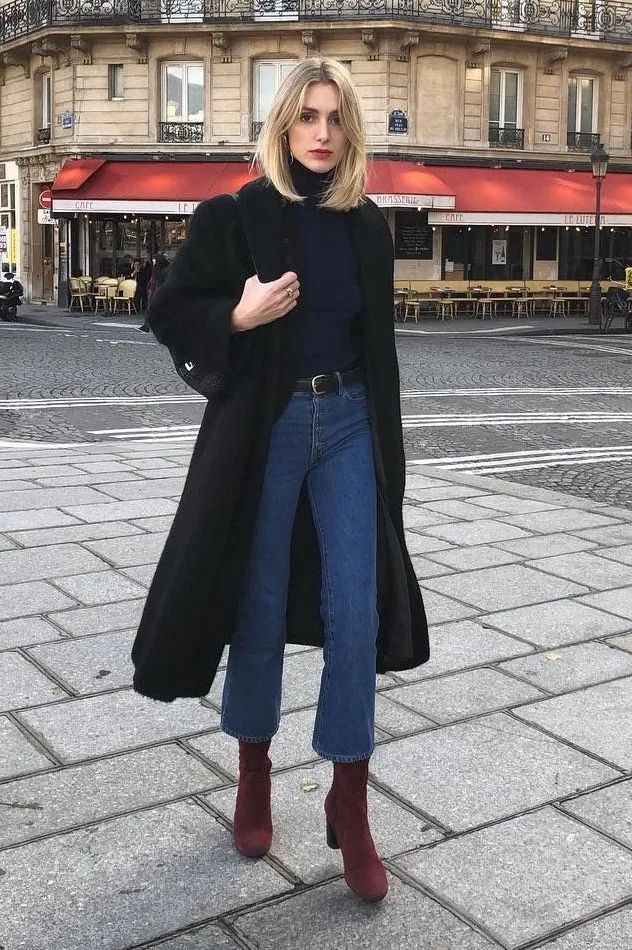 大衣 黑色大衣+基本款,美炸了!