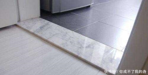 老师傅|有钱人家里都这样安装门槛石,老师傅看了都回家学装,太聪明了