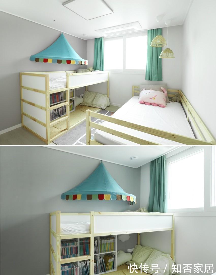 书柜|109㎡4口之家,装修上删繁就简,打造质朴空间,二胎家庭可以参考