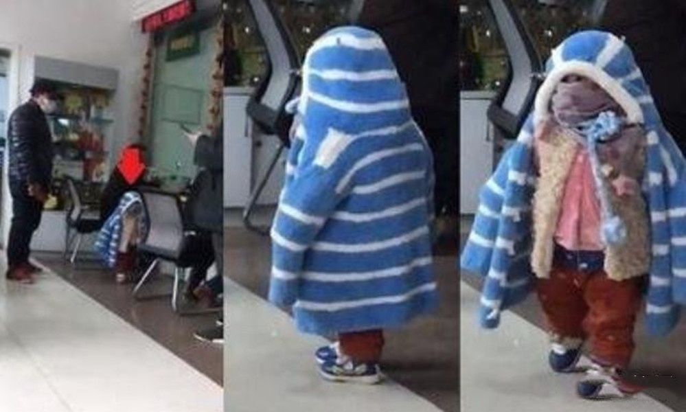8件衣服裹身，11个月大的宝宝被奶奶捂出病，冬天可不能乱穿衣
