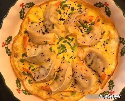 蛋煎饺|饺子不煮不蒸,和鸡蛋一起吃,营养丰富,早上吃,一天都精力充沛