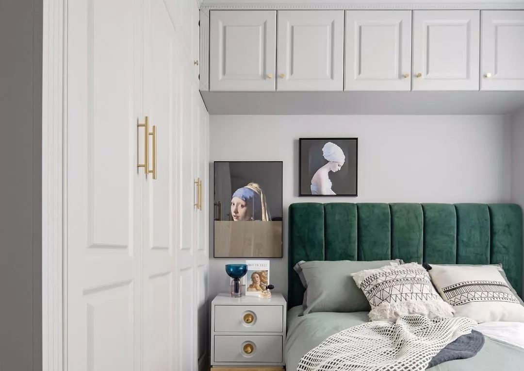 优雅|100㎡轻奢现代欧式风，大胆的色彩搭配，装出别样的优雅格调！