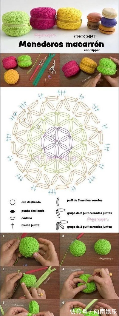 枣针|一种针法便钩了这么多家居好物，瞬间让你爱上钩针编织！附教程