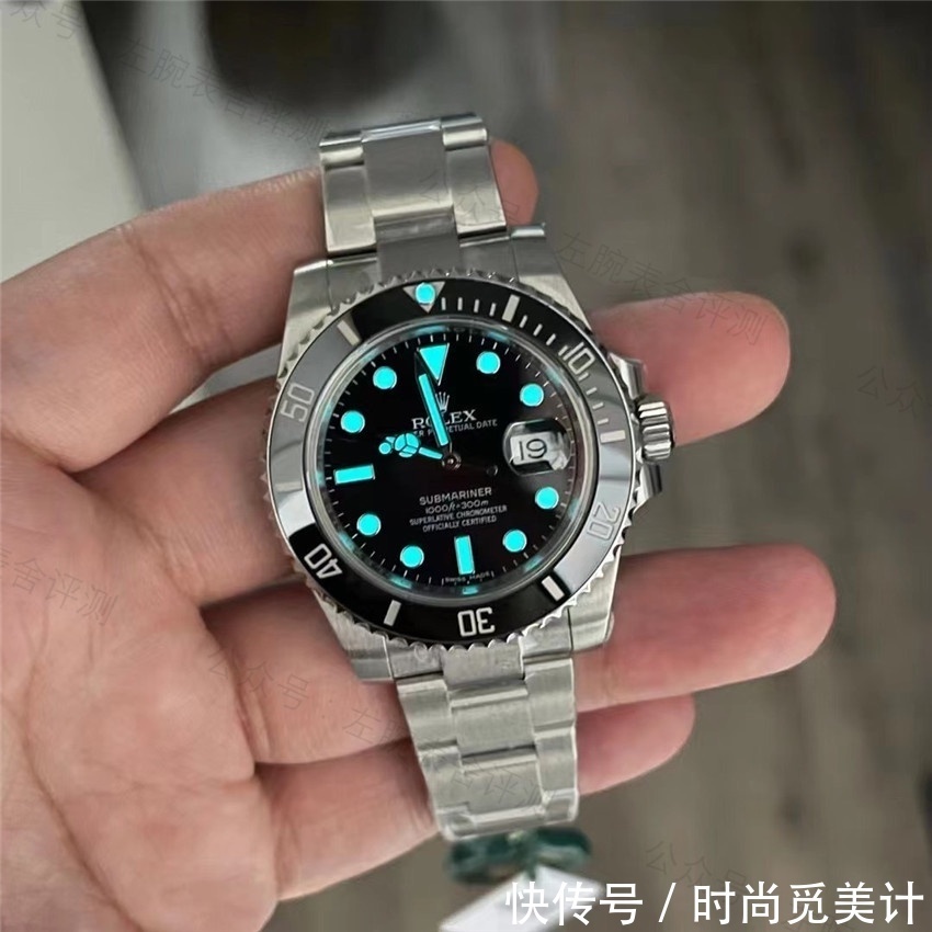 镜面|左腕表舍:劳力士黑水鬼正品六件套评测