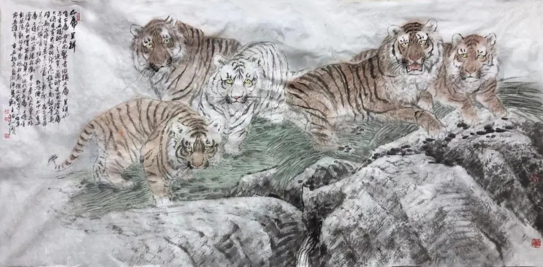 中国美术学院#虎虎有生气——壬寅2022年·宋柏松精品日历赏析