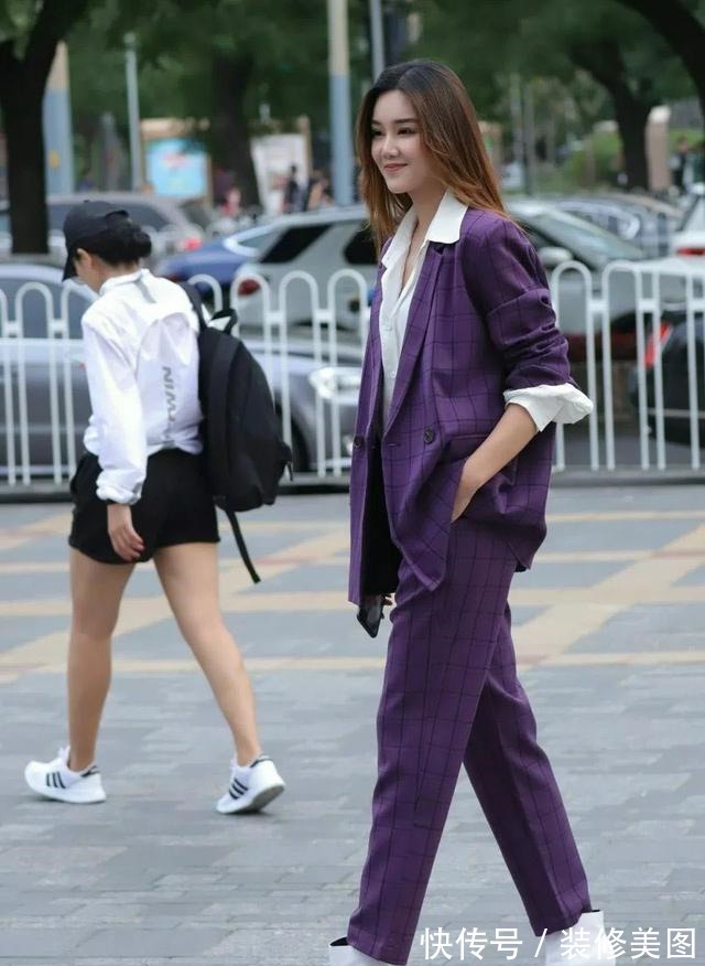 小西装 秋季上班怎么穿不妨挑一身气质的小西装穿搭,既有气场又有魅力!