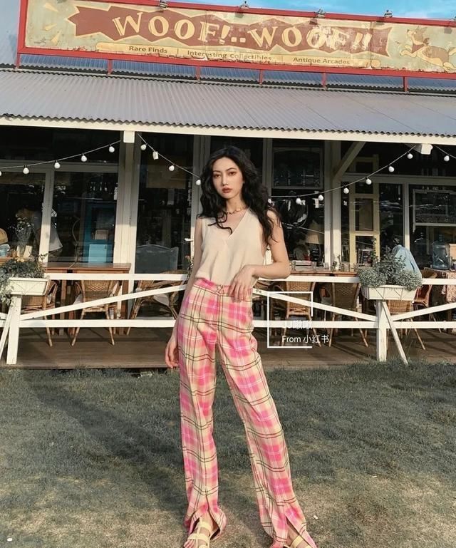 组合|短上衣+阔腿裤,今夏王炸组合好看到尖叫