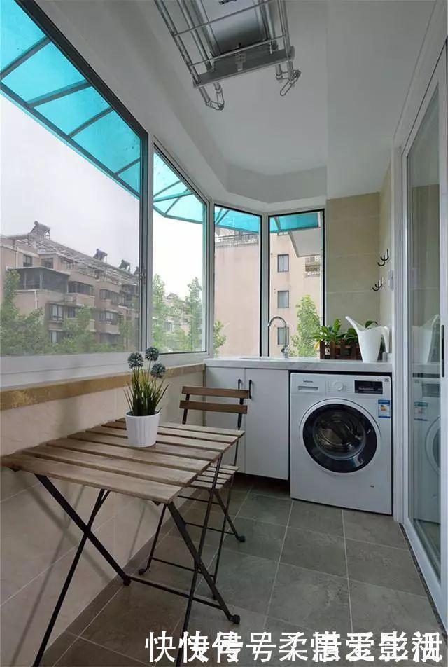 效果图|越来越多人阳台不用来晒衣服了,现在都流行这么装,太有才了