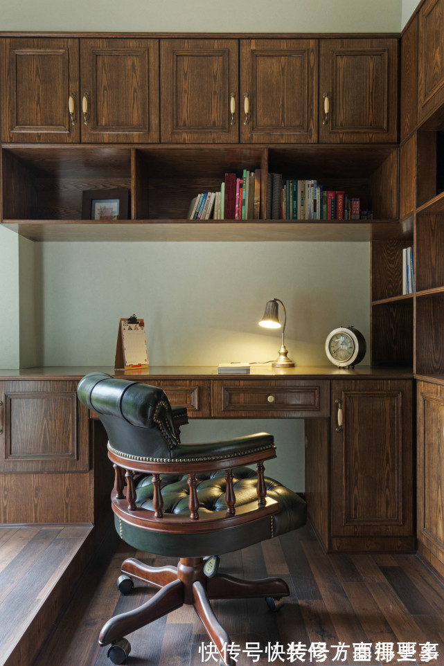 美式|这个90平三居室在古典中带有一点随意,简洁明快,又温暖舒适