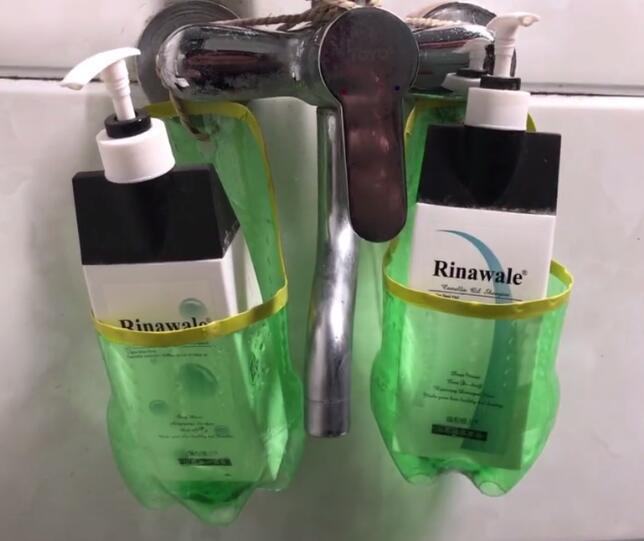 改造|可乐瓶轻松改造一下,放在卫生间里特别实用,家家户户都用的到