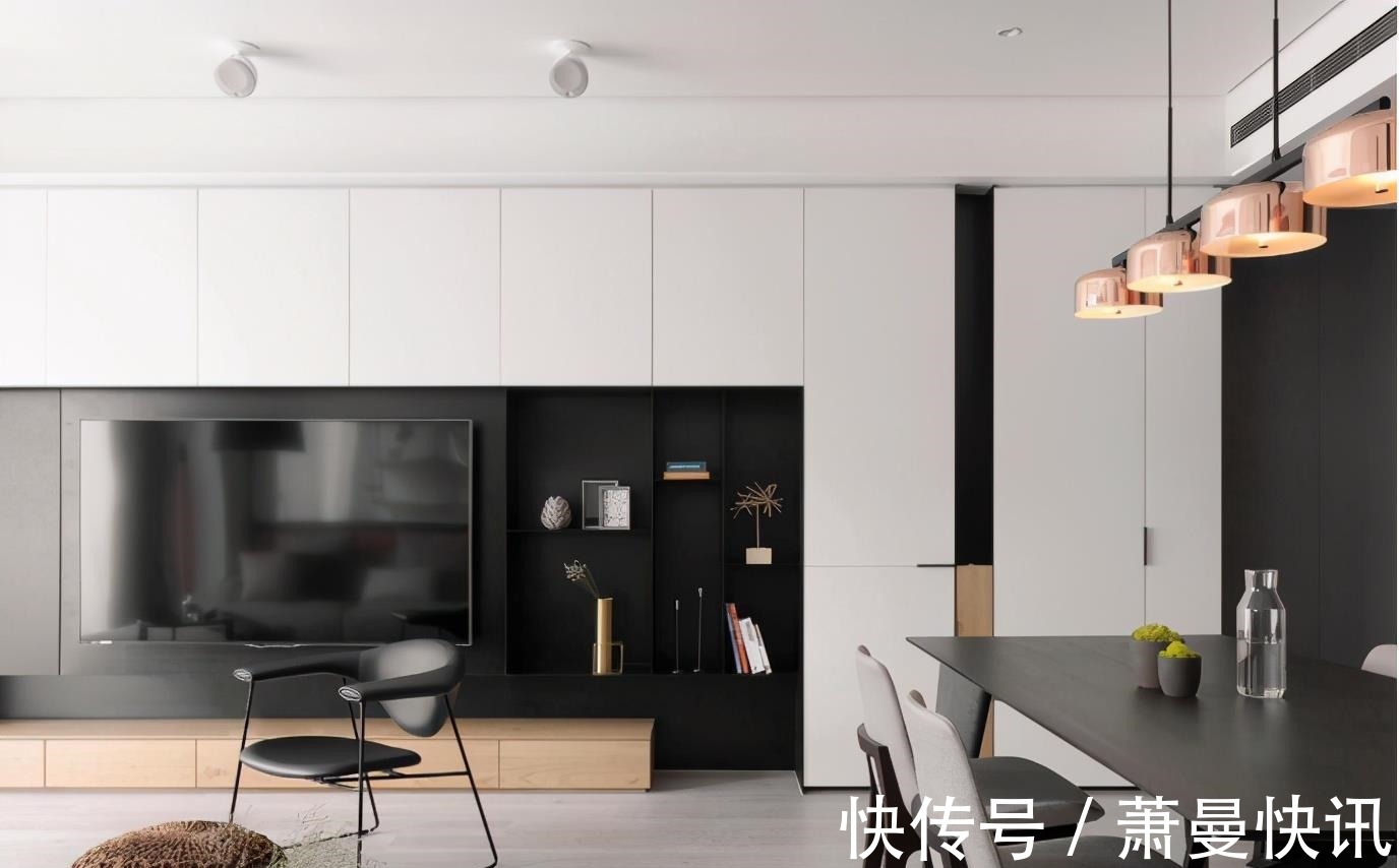 性冷淡|现代标准空间,灰度空间搭配清玻墙面,令人意犹未竟的性冷淡风