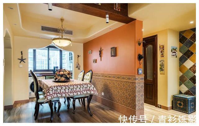 地中海|135平的地中海风三居,颠覆式的设计改造,打造风情异域空间