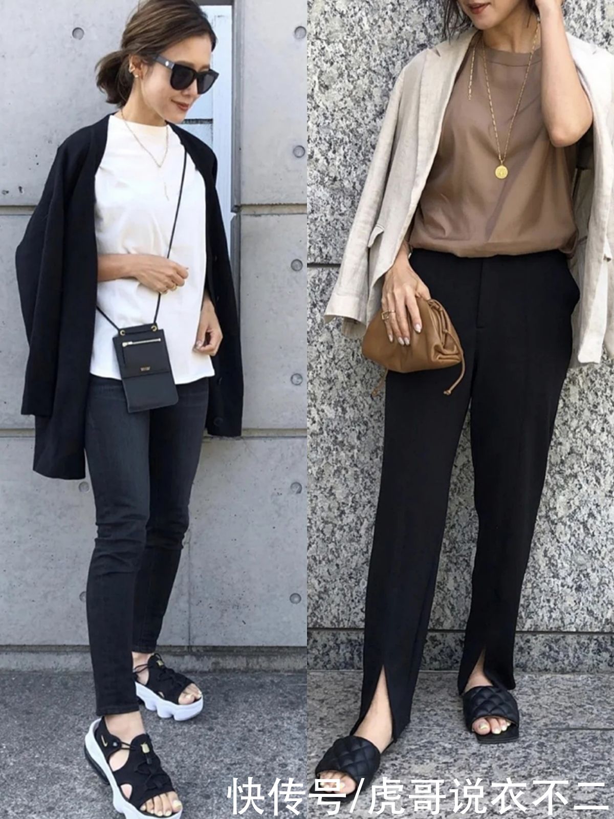 实用|年过40岁的矮个女性，初夏学这位日本主妇的搭配，简单实用又显高