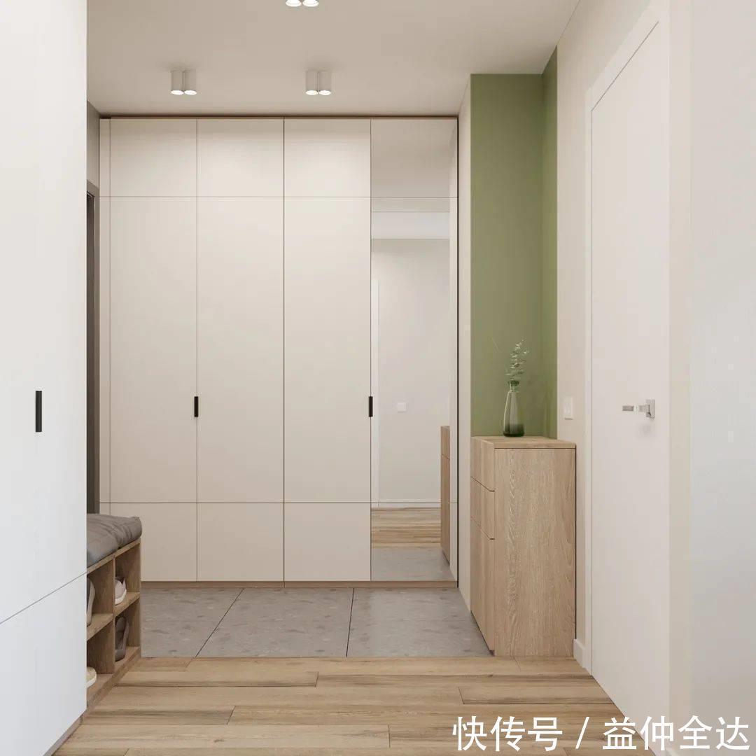 玄关|小夫妻的39m2小家，极简清新，完美无缺，让生活过得轻松惬意！