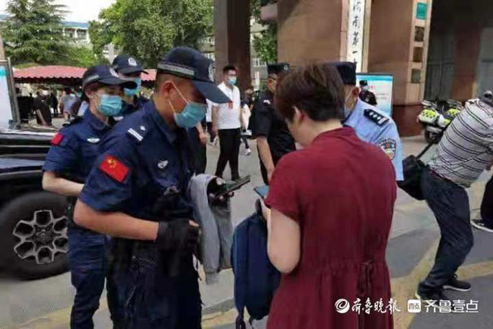 考场|出动警力1.7万余人次，济南公安交出了一份高考安保满分答卷