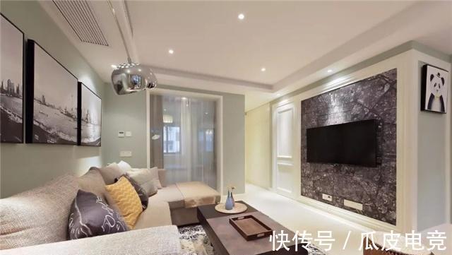 两居室|80㎡两居室,全屋色调太舒服了,装修得这么美,谁还嫌弃房龄老