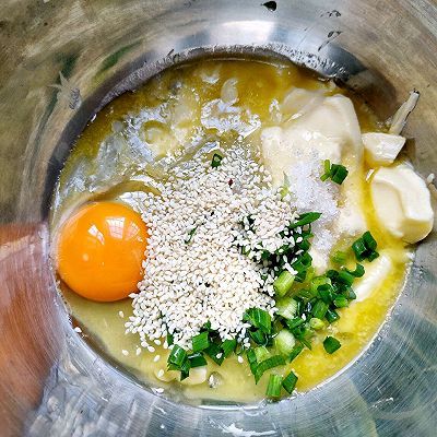 细砂糖|营养酥脆黄油香葱鸡蛋小饼干