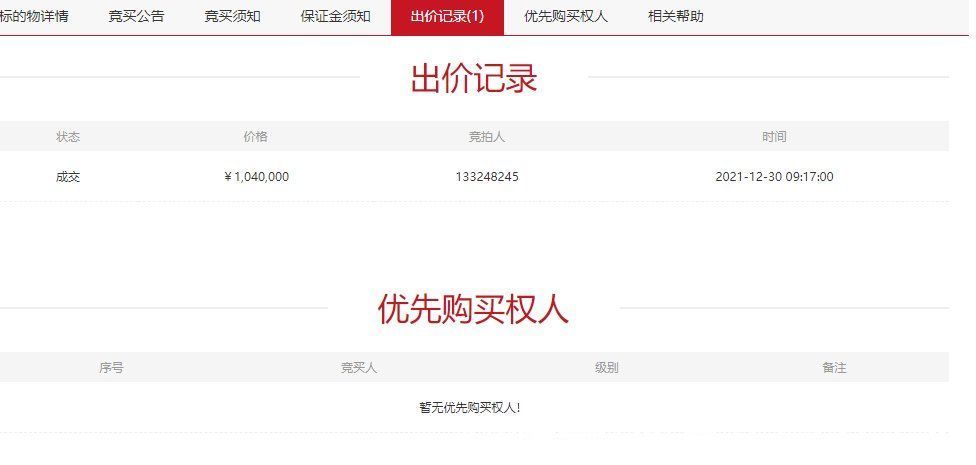 优先购买权人|捡漏81万！南昌县一处房产二拍以104万底价成交，折合单价六千四