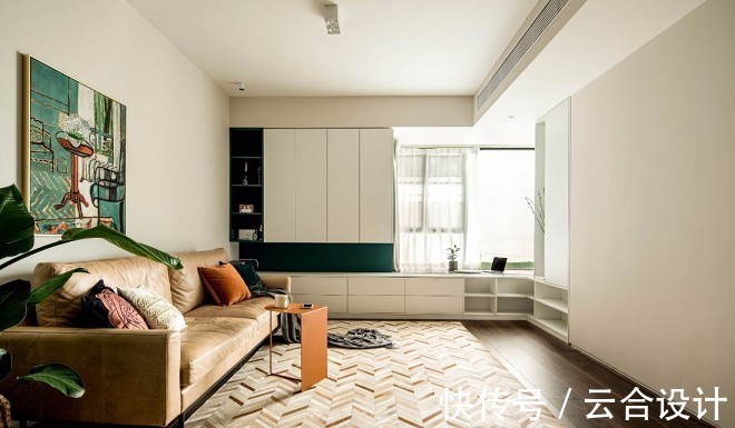 小房子|云合设计——牛啊!70多平的小房子装修竟然也能……一个字,服!