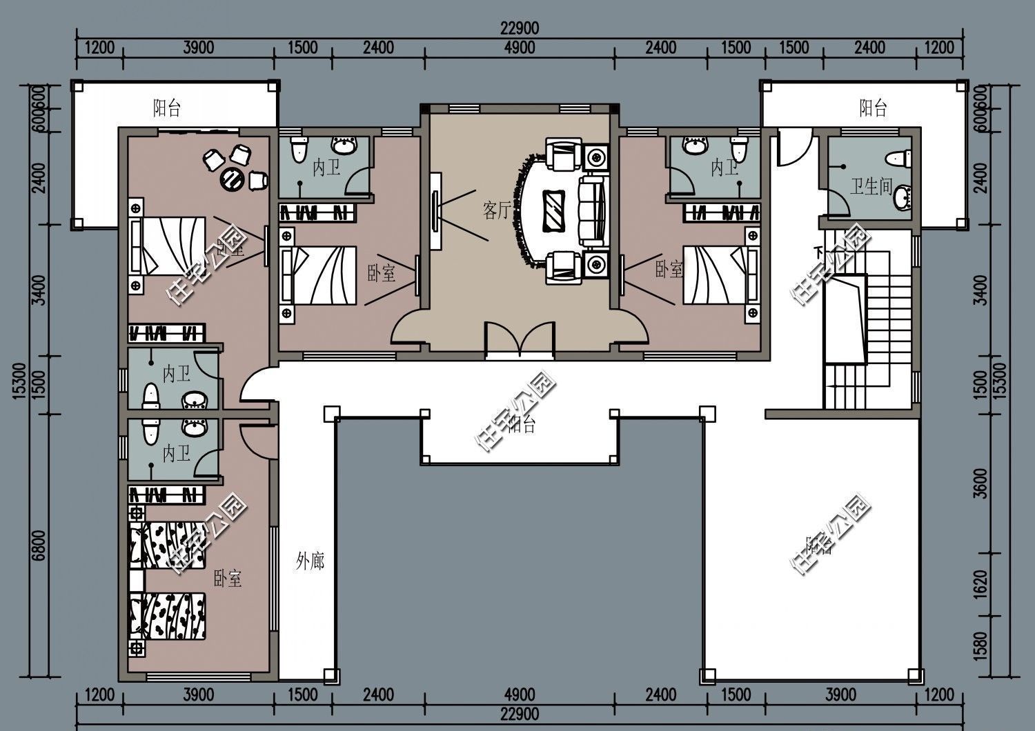 中式|农村盖房选这6套户型就够了，中式欧式全都有，建好就是人生赢家