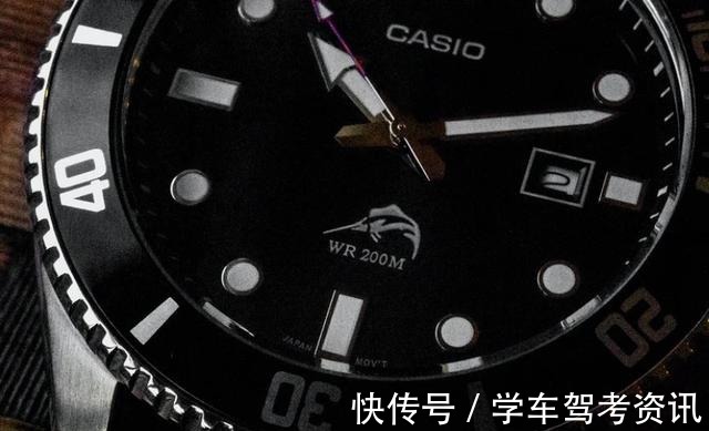圆点 这么受欢迎的卡西欧剑鱼潜水表,不会还有人不知道吧!