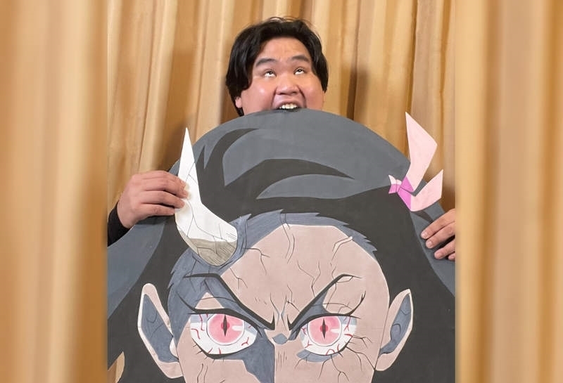 血鬼术|低成本Cosplay:血鬼术祢豆子,那个没有上限的男人又一辣眼神作