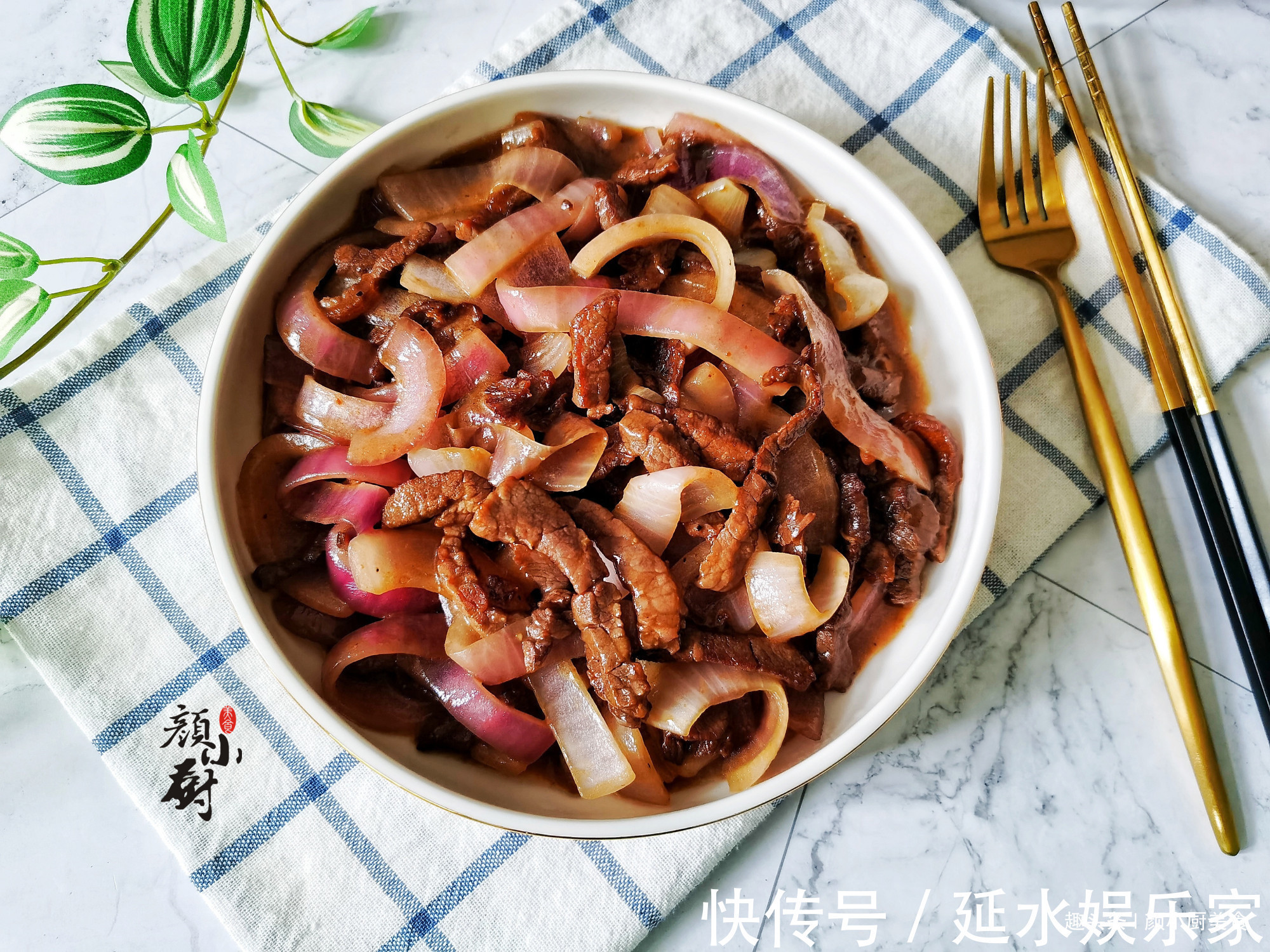 炒牛肉|炒牛肉时,万万不可直接下锅就炒,多加这一步,牛肉鲜嫩更好吃